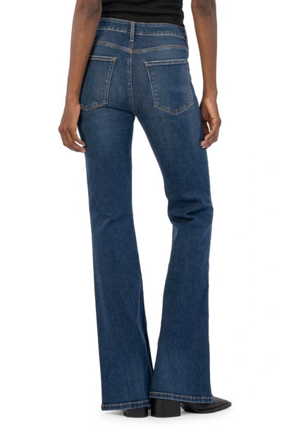 Shop Kut From The Kloth Ana Fab Ab High Waist Super Flare Jeans In Welcome