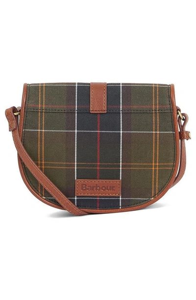 Shop Barbour Katrine Tartan Saddle Bag In Classic Tartan