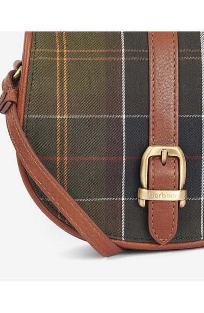 Shop Barbour Katrine Tartan Saddle Bag In Classic Tartan