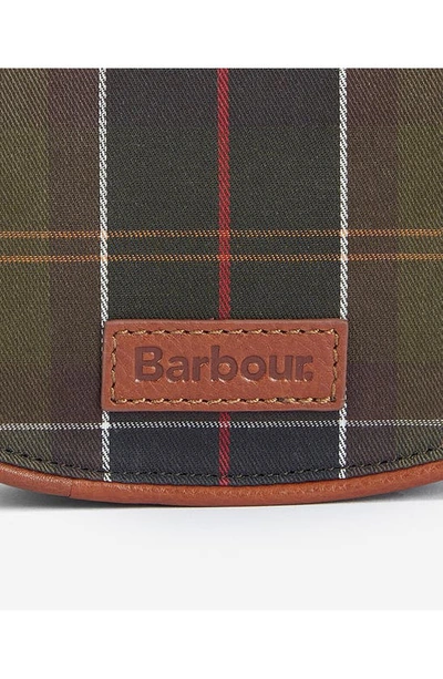 Shop Barbour Katrine Tartan Saddle Bag In Classic Tartan
