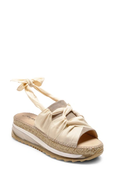 Free People Chapmin Sport Platform Sandal In Ivory