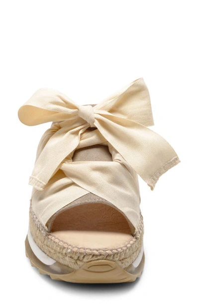 Free People Chapmin Sport Platform Sandal In Ivory