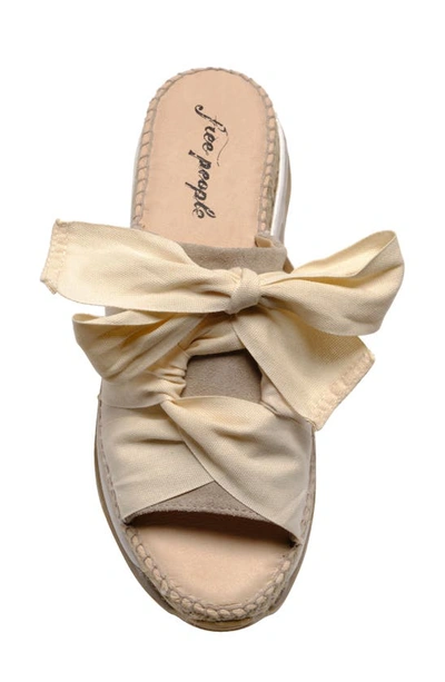 Free People Chapmin Sport Platform Sandal In Ivory