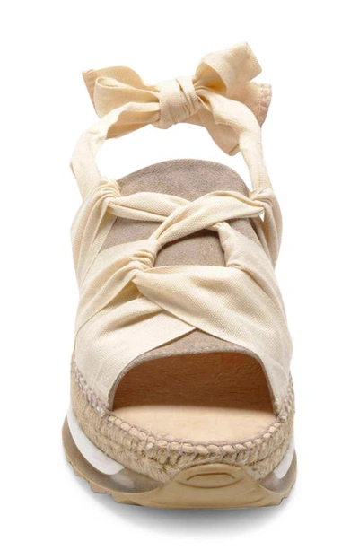 Free People Chapmin Sport Platform Sandal In Ivory