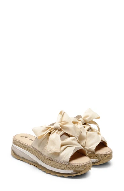 Free People Chapmin Sport Platform Sandal In Ivory