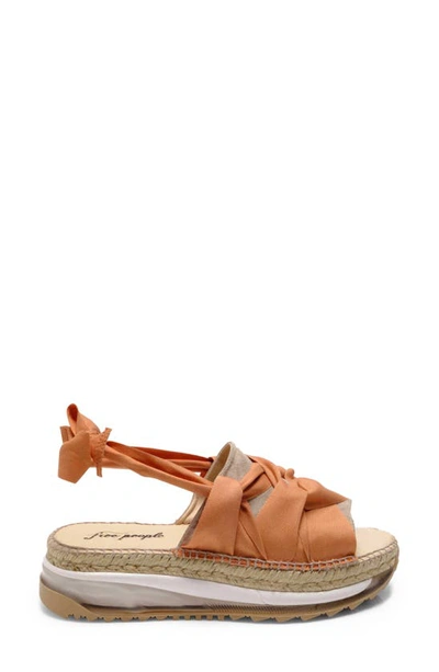 Free People Chapmin Sport Platform Sandal In Pancake