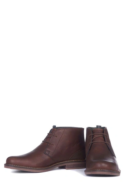 Shop Barbour Readhead Chukka Boot In Teak