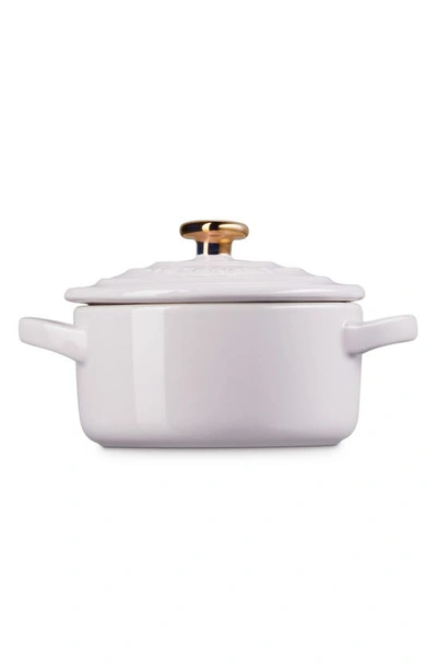 Le Creuset Mini Round Stoneware Baking Dish In Shallot