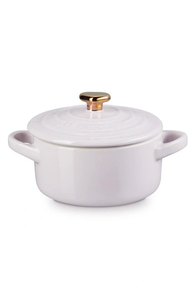 Le Creuset Mini Round Stoneware Baking Dish In Shallot