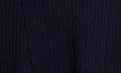 Shop Maje Rimosette Short Sleeve Rib Mini Shirtdress In Black