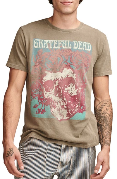 Shop Lucky Brand Grateful Dead Graphic T-shirt In Bungee Cord
