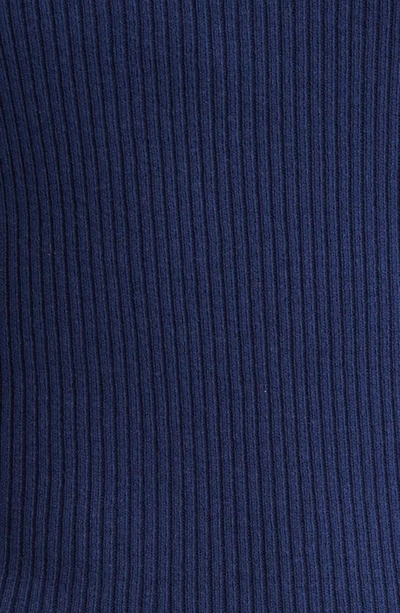 Shop Kobi Halperin Paris Cotton Blend Sweater Tank In Navy
