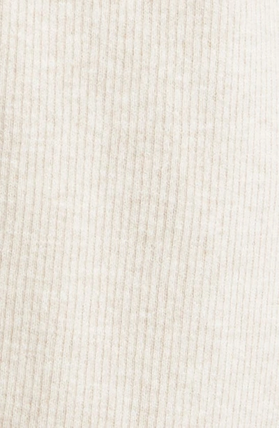 Shop Kobi Halperin Marla Open Cotton Blend Cardigan In Natural