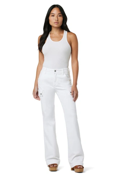 Shop Joe's The Frankie Cargo Bootcut Jeans In White