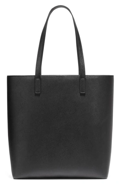 Shop Cole Haan Go Anywhere Leather Tote In Black