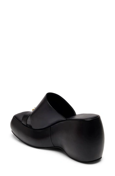 Shop Free People Mila Wedge Slide Sandal In Black