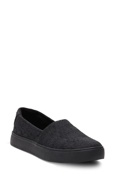 Shop Toms Kameron Slip-on Sneaker In Black