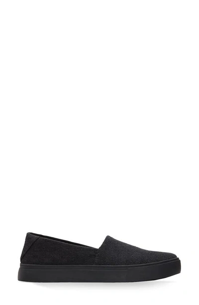 Shop Toms Kameron Slip-on Sneaker In Black