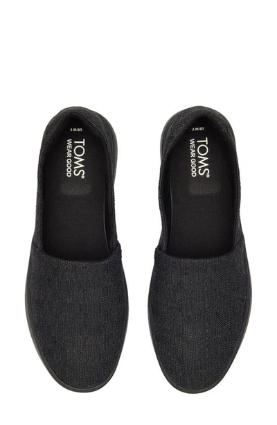 Shop Toms Kameron Slip-on Sneaker In Black