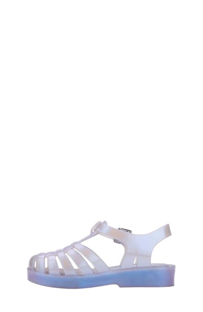 Melissa Possession Jelly Fisherman Sandal In Clear, Women's At Urban Outfitters In Pearly Blue