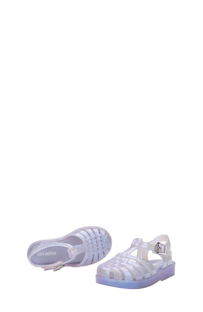 Shop Melissa Possession Jelly Sandal In Pearly Blue