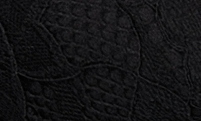 Mapalé Mapale Scalloped Lace Bra & Briefs In Black