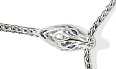 John Hardy Naga Y-necklace In Silver