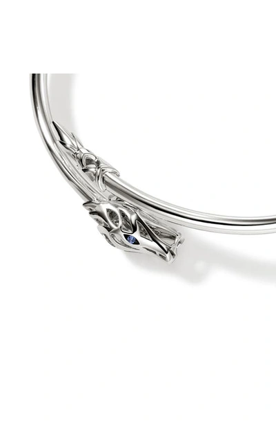 Shop John Hardy Naga Bypass Cuff Bracelet In Silver