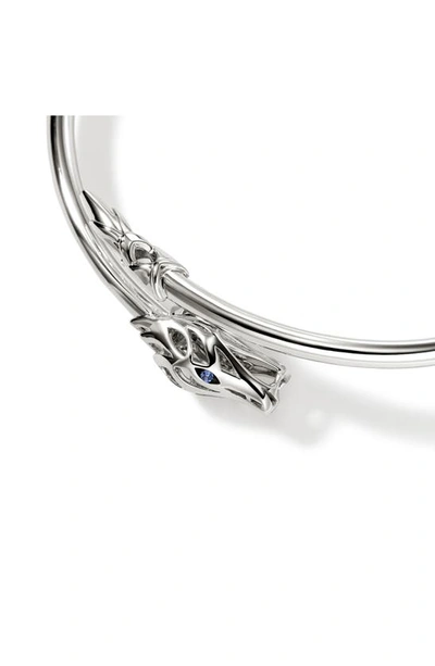 John Hardy Naga Bypass Cuff Bracelet In Silver