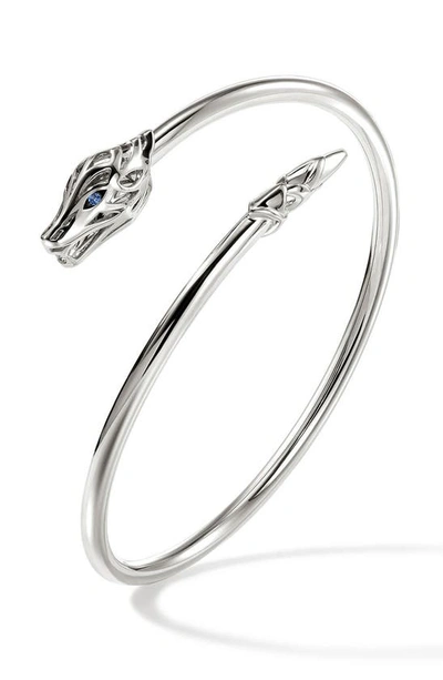 John Hardy Naga Bypass Cuff Bracelet In Silver