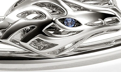 John Hardy Naga Bypass Cuff Bracelet In Silver