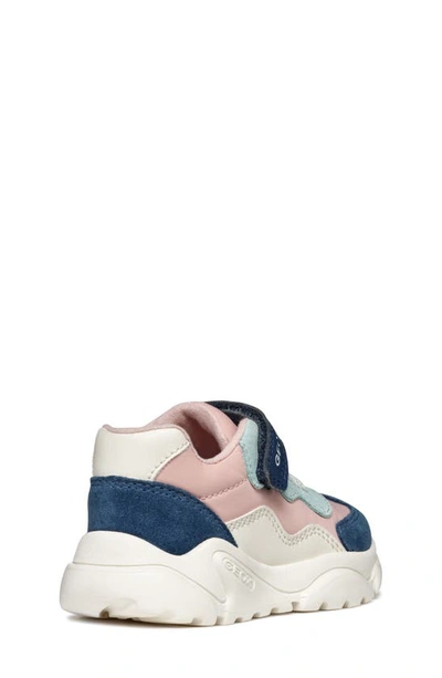 Shop Geox Kids' Ciufciuf Sneaker In Light Rose/ Avio