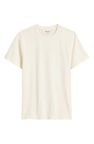 Shop Madewell Allday Garment Dyed Cotton T-shirt In Lighthouse