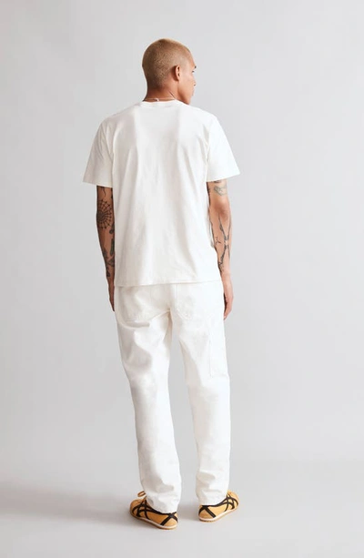 Shop Madewell Allday Garment Dyed Cotton T-shirt In Lighthouse
