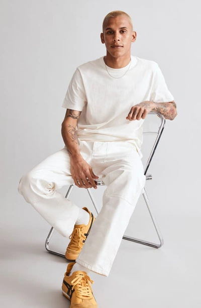 Madewell Garment-dyed Allday Crewneck Pocket Tee In Lighthouse