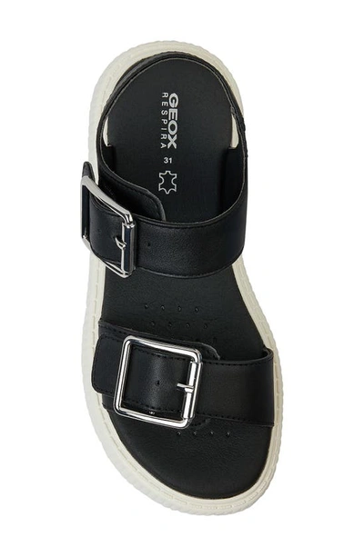 Shop Geox Kids' Kodette Sandal In Black