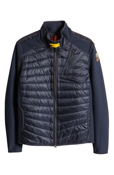 Shop Parajumpers Jayden Quilted Down Jacket In Blue Navy