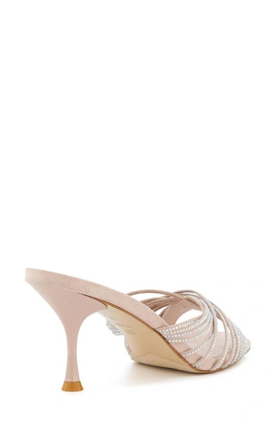 Shop Dune London Marquees Strappy Sandal In Blush