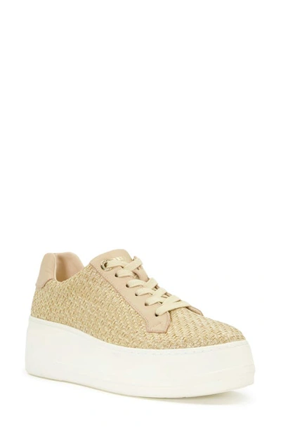 Shop Dune London Episode Platform Sneaker In Natural