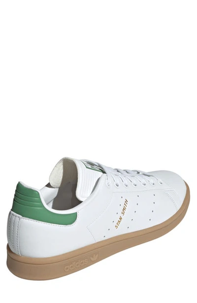 Shop Adidas Originals Stan Smith Sneaker In White/ Preloved Blue/ Gum4