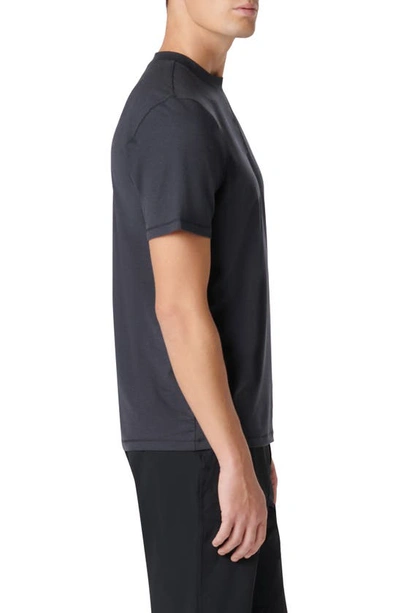 Bugatchi Hank Solid Pima Cotton T-shirt In Black