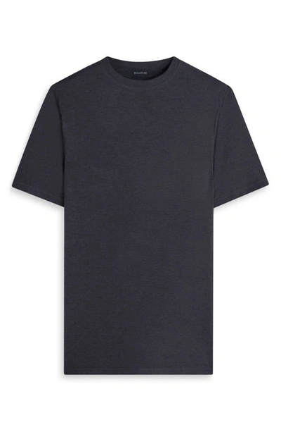 Bugatchi Hank Solid Pima Cotton T-shirt In Black