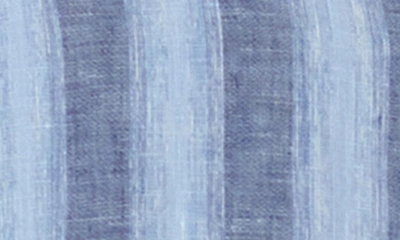 Bugatchi Julian Linen Button-up Shirt In Classic Blue
