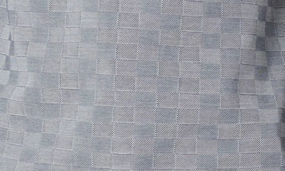 Shop Bugatchi Checkerboard Pattern Piqué Polo In Asphalt