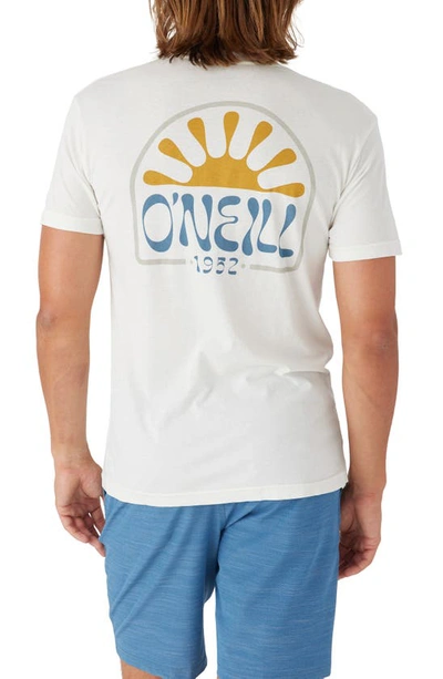 Shop O'neill Huckleberry Graphic T-shirt In Natural