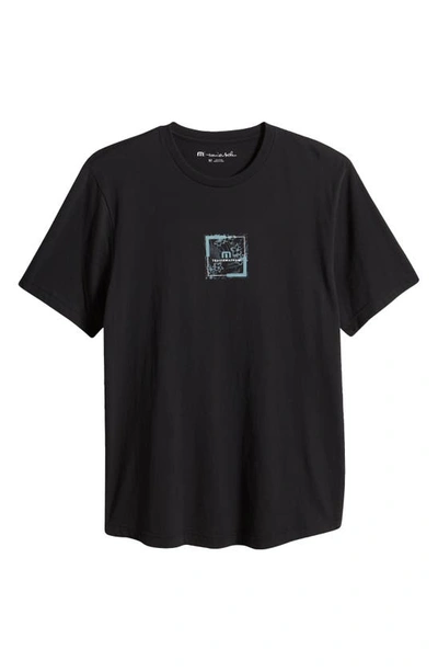 Shop Travis Mathew Living Aloha Graphic T-shirt In Black