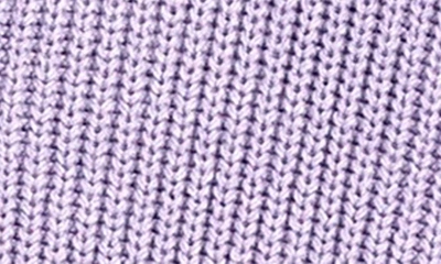 Shop Madewell Rib Polo Cardigan In Heather Soft Purple