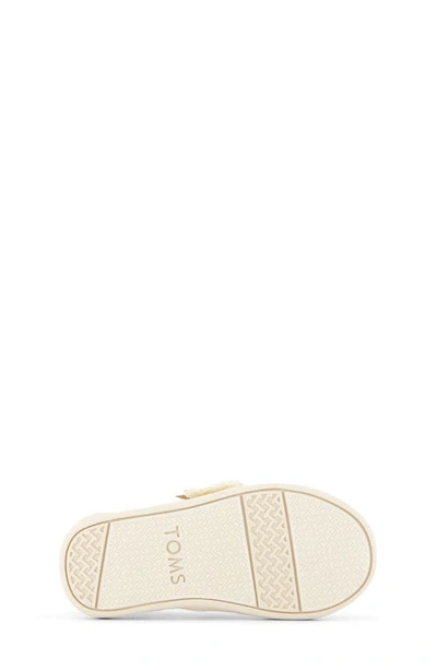 Shop Toms Kids' Alpargata Slip-on Sneaker In Natural