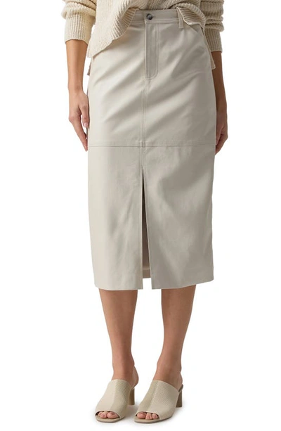 Shop Sanctuary Triple Threat Midi Skirt In Birch