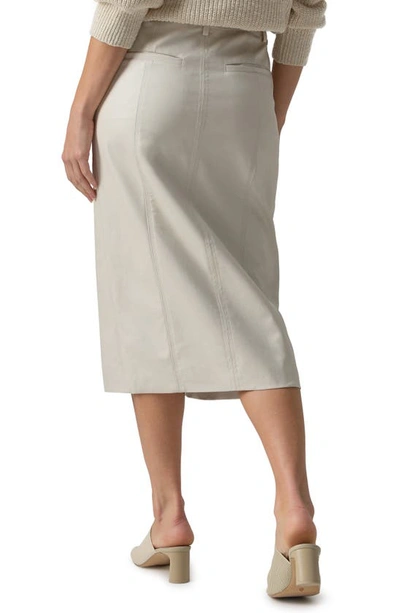 Sanctuary Triple Threat Midi Skirt In Birch